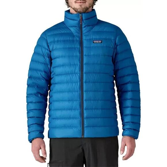 Patagonia Down Sweater Jacket, Endless Blue, Men's Size XL, NWT - Picture 4 of 4